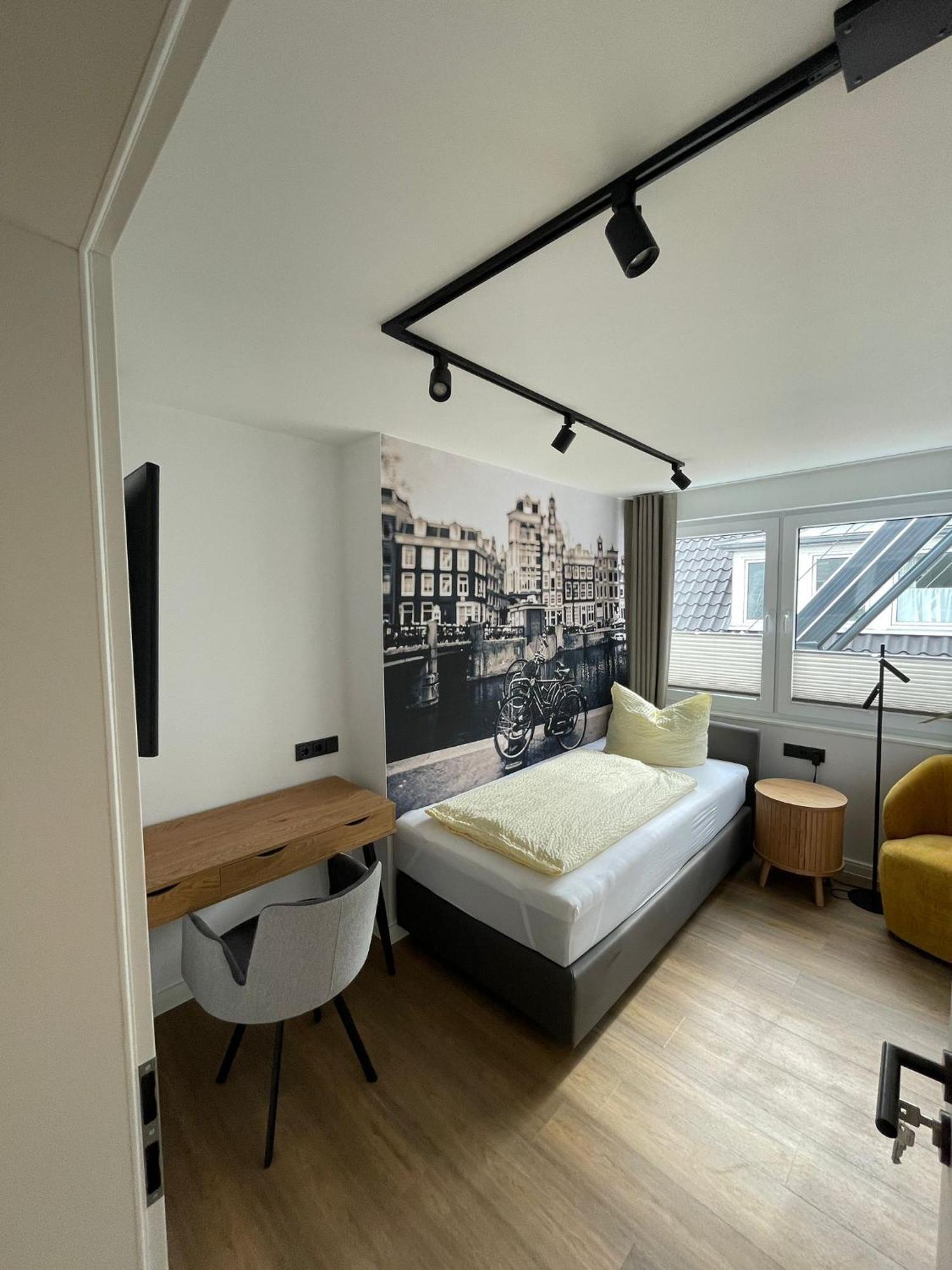 Haus Breslau Hotell Borkum Rum bild