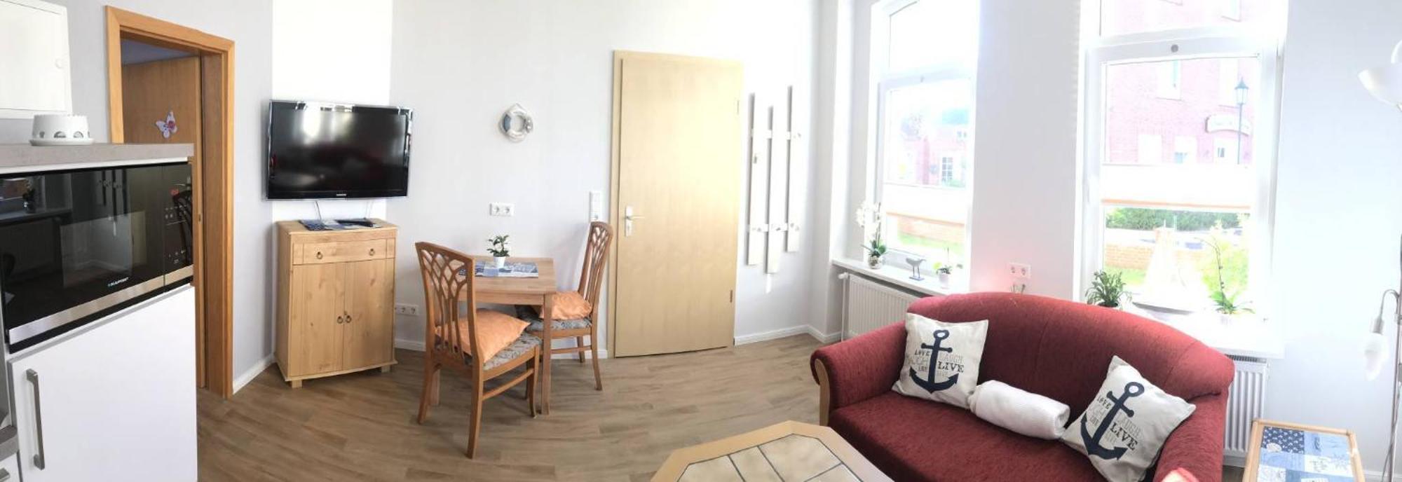 Haus Breslau Hotell Borkum Rum bild