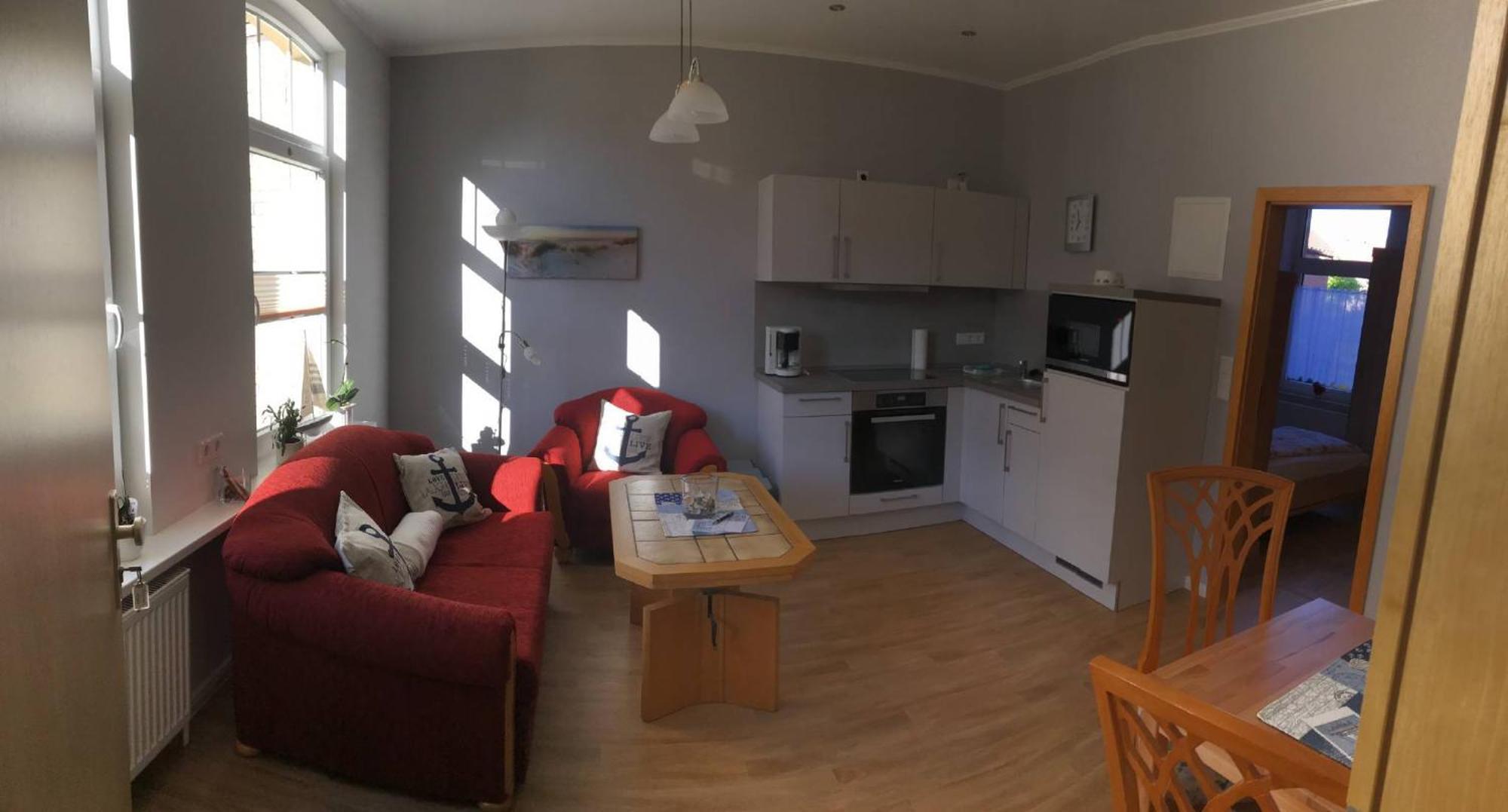 Haus Breslau Hotell Borkum Rum bild